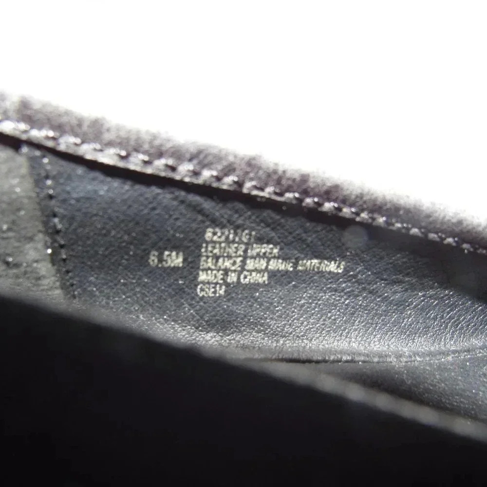 ISOLA Brianne Black Leather Ballet Flats Size 6.5M - Picture 6 of 6